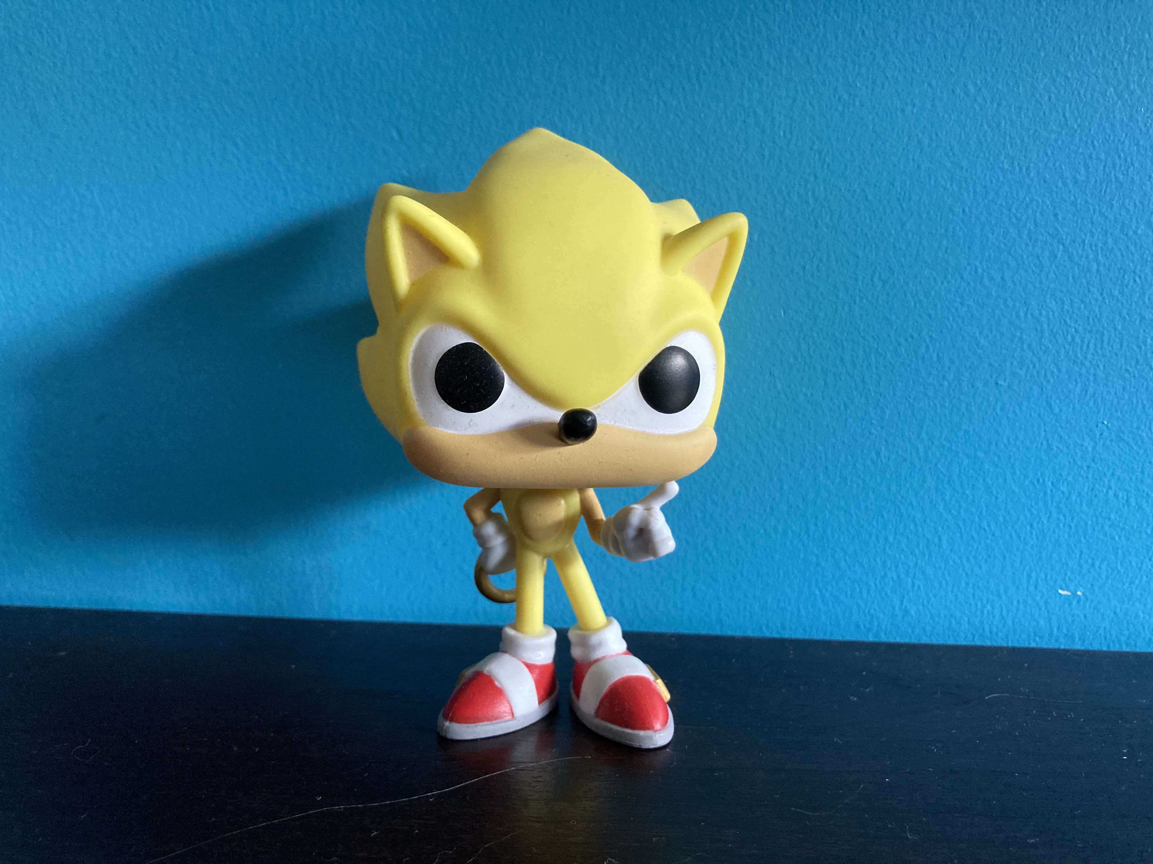 Super sonic with ring figure